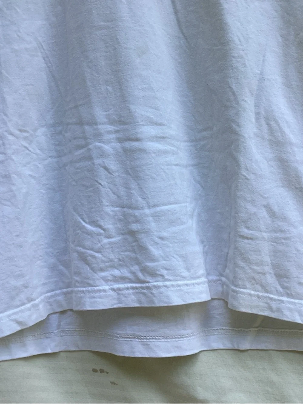 Billionaire Boys Club White Crewneck Tee with Black Helmet Logo, size medium